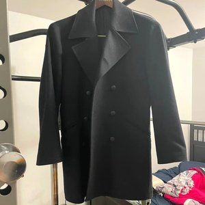 john varvatos cashmere navy peacoat
